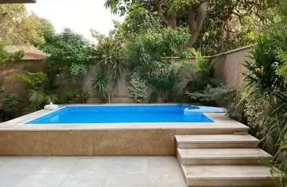 Ground Floor With Amazing Swimming Pool For Rent in Maadi Sarayat Cairo Egypt