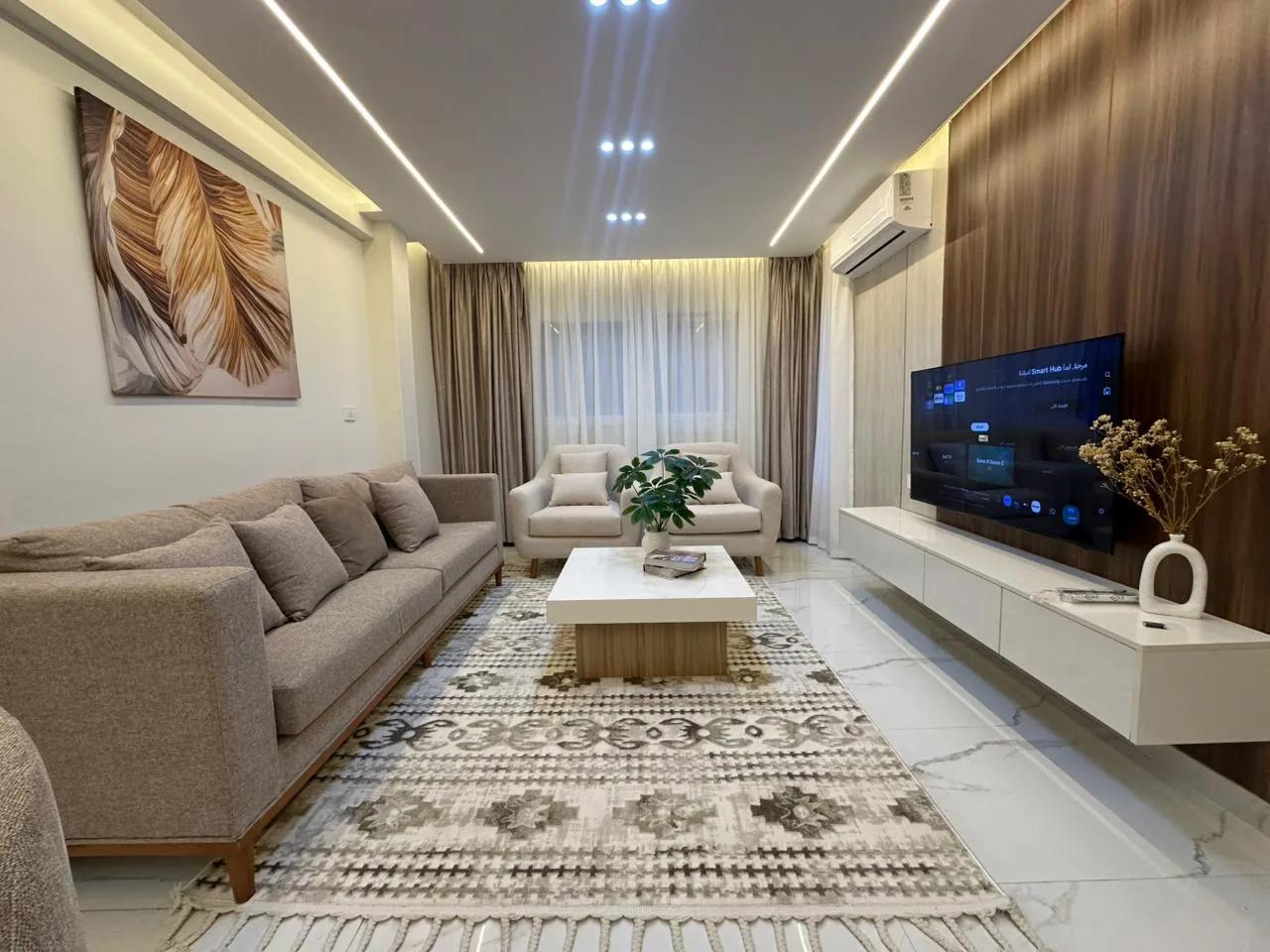 2 Bedroom Modern Furnished Apartment For Rent in Degla Al Maadi Cairo Egypt