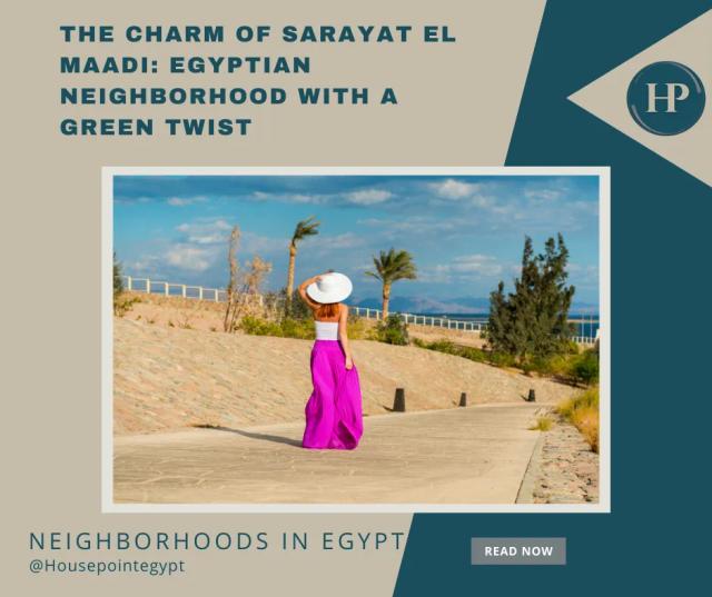 image The Charm of Sarayat El Maadi Egyptian Neighborhood with a Green Twist