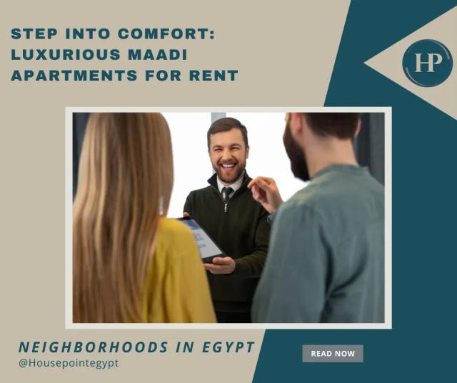 image Step Into Comfort Luxurious Maadi Apartments for Rent